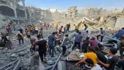 لدعم الشعب الفلسطيني.. مخيم مصري...