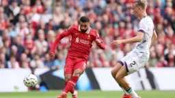 مباراة ليفربول وبورنموث في الدوري...