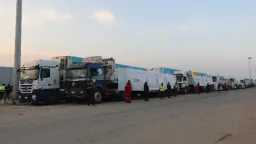 دخول 167 شاحنة مساعدات من...