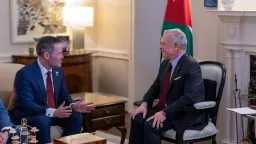 ملك الأردن لمستشار الأمن القومي...