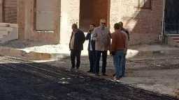 رئيس مدينة سفاجا يتفقد المشروعات...