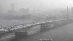 موجة البرد مستمرة في مصر.....