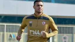 محمود جهاد خارج مباراة الزمالك...