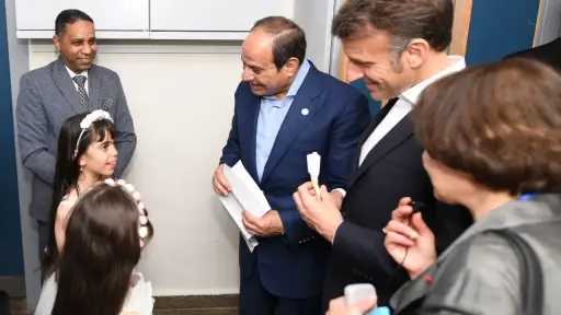 دعم الفلسطينيين من العريش.. تفاصيل...