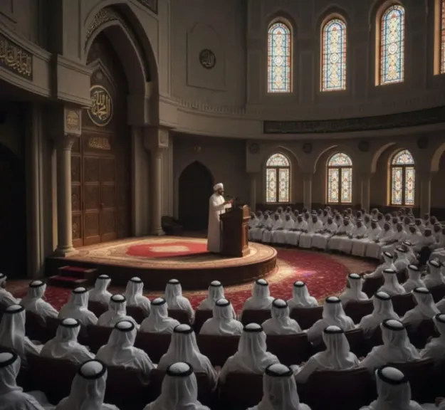 الصلاة على المقاعد